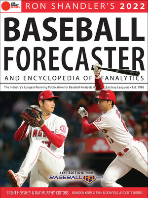cover image of Ron Shandler's 2022 Baseball Forecaster